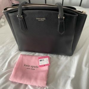 Black Kate Spade tote